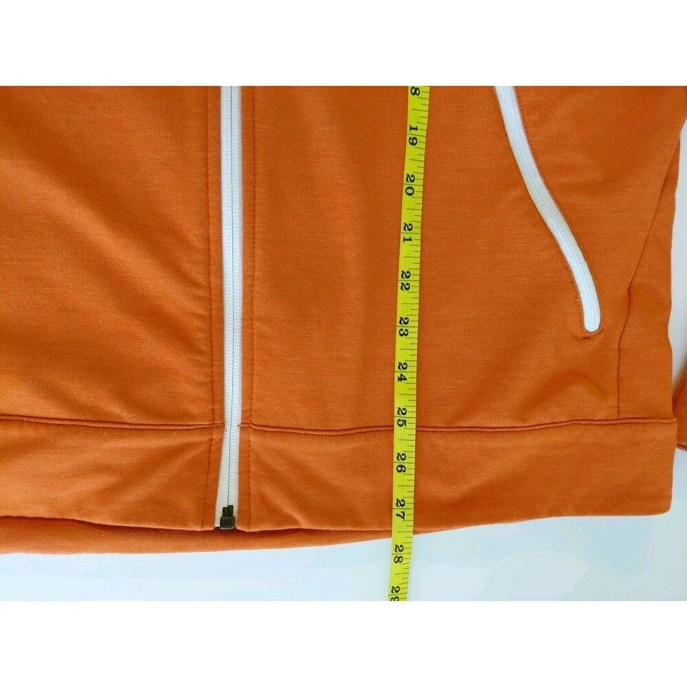 Nike Clemson Tigers Orange Size Large Dri-Fit Full Zip Jacket